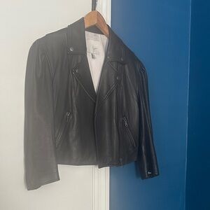 Joie Black Leather Jacket